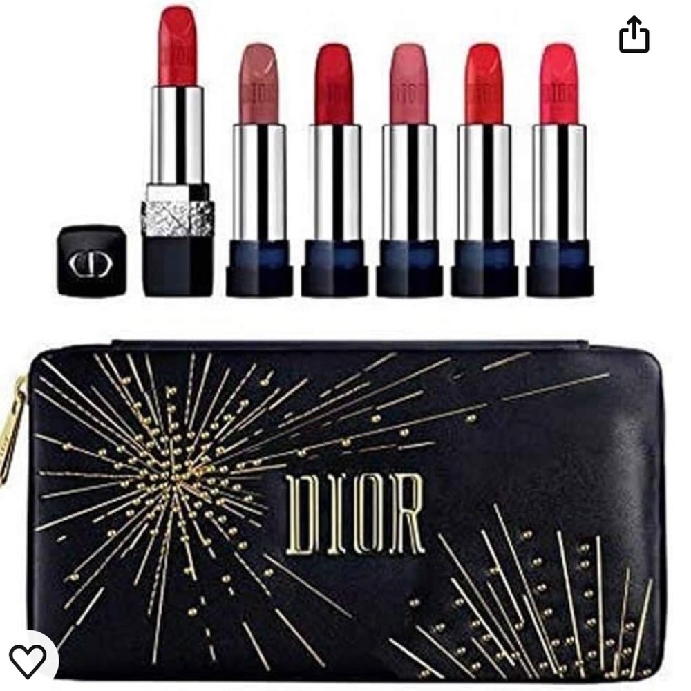 NWT DIOR Rouge Dior Couture Collection 6 pc Set Happy 2020 Limited Edition - Picture 3 of 4